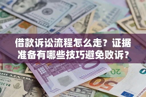 武汉借款诉讼流程怎么走？证据准备有哪些技巧避免败诉？