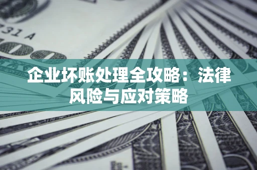 武汉企业坏账处理全攻略：法律风险与应对策略