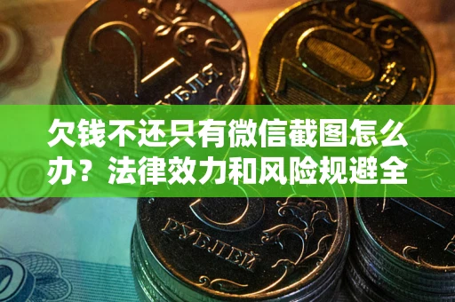 武汉欠钱不还只有微信截图怎么办？法律效力和风险规避全解析