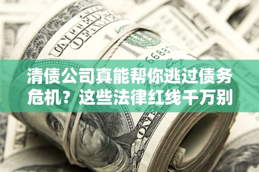 武汉清债公司真能帮你逃过债务危机？这些法律红线千万别踩