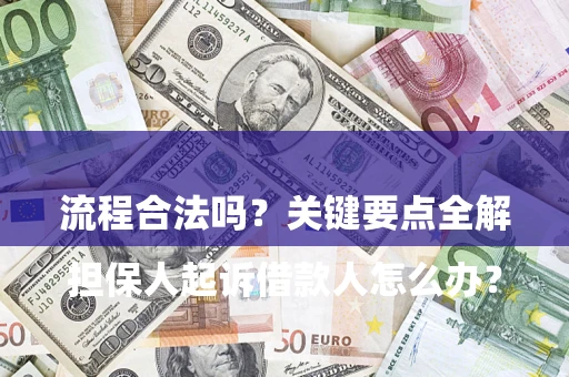 武汉

担保人起诉借款人怎么办？流程合法吗？关键要点全解析