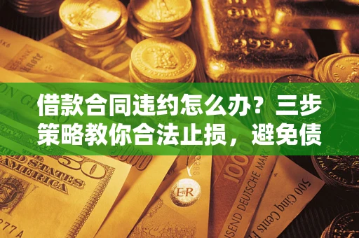 武汉借款合同违约怎么办？三步策略教你合法止损，避免债务危机升级