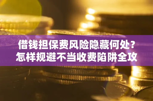 武汉借钱担保费风险隐藏何处？怎样规避不当收费陷阱全攻略！