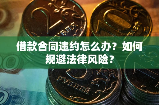 武汉借款合同违约怎么办？如何规避法律风险？