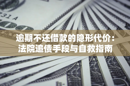 武汉逾期不还借款的隐形代价：法院追债手段与自救指南