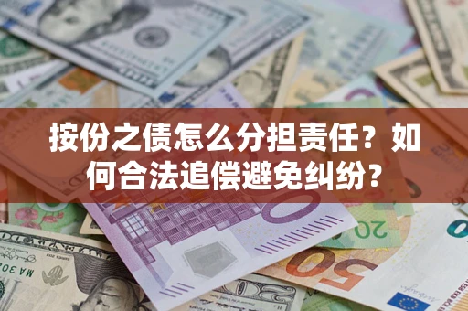 武汉按份之债怎么分担责任？如何合法追偿避免纠纷？