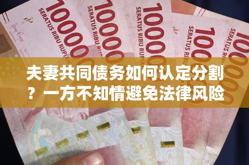 武汉夫妻共同债务如何认定分割？一方不知情避免法律风险必看！